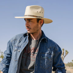 Cumberland Straw Hat Toasted | Stetson Hats