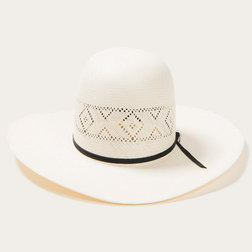 Saddleman 20X Open Crown Straw Cowboy Hat Natural | Stetson Hats