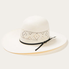 Saddleman 20X Open Crown Straw Cowboy Hat Natural | Stetson Hats