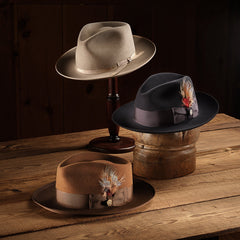 Stratoliner Fedora Natural | Stetson Hats