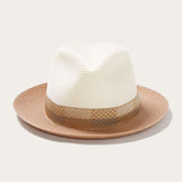 Andover Milan Fedora Ivory Cognac | Stetson Hats