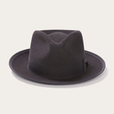 Whippet Wool Fedora Black | Stetson Hats