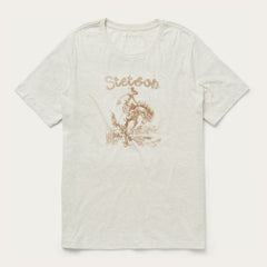 Giddy Up Graphic Tee White | Stetson Women