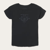 John B. Stetson Eagle Graphic Tee Black | Stetson Women