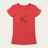 Cowgirl Graphic Tee Red | Stetson Women