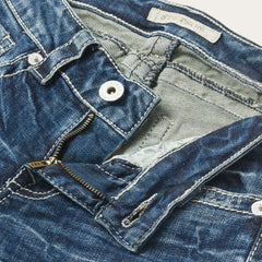 816 Fit Jeans With White "S" Back Pocket Blue | Stetson Women