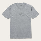 John B. Stetson Co Graphic Tee Grey | Stetson Men