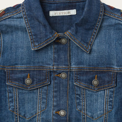 Western Denim Jacket Blue | Stetson Women