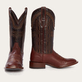 Denver Brown Goat Hand Stitched Cowboy Boot Brown | Stetson