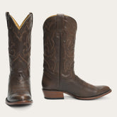 Carlisle Western Boots Distressed Brown | Stetson