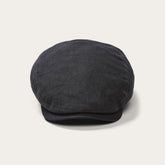 Premium Linen Driver Cap Black | Stetson Hats