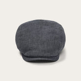 Premium Linen Driver Cap Denim Grey | Stetson Hats