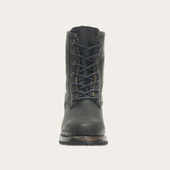 Sam Lace Up Black Leather | Stetson