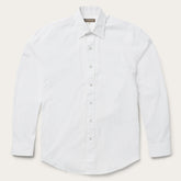Pin Point Oxford Shirt White | Stetson Men