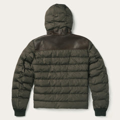 Stetson Hooded Suede Jacket Brown | Stetson Men