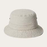Bucket Delave Organic Cotton Off White | Stetson Hats