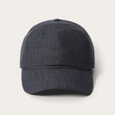 Linen Baseball Cap Dark Grey | Stetson Hats