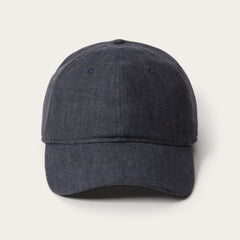 Linen Baseball Cap Dark Grey | Stetson Hats
