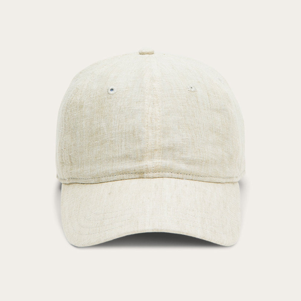 Linen Baseball Cap Beige | Stetson Hats