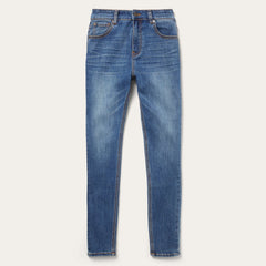 902 High Waist Skinny Fit Jeans Blue | Stetson Women
