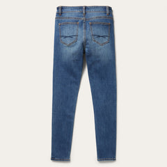 902 High Waist Skinny Fit Jeans Blue | Stetson Women