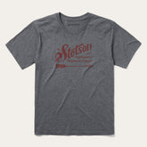 Vintage Arrow Graphic Tee Grey | Stetson Men