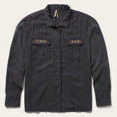 Black Aztec Jacket Grey | Stetson Women