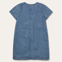 Denim Swing Dress Blue | Stetson Women