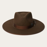 Midtown Wide Flat Brim Hat Oak | Stetson Hats