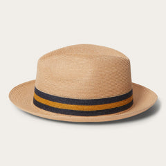 Triad Straw Fedora Mustard | Stetson Hats
