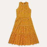 Aztec Dress Yellow | Stetson Women