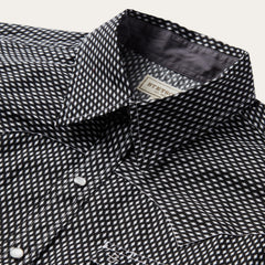 Black Diamond Shirt Black | Stetson Men