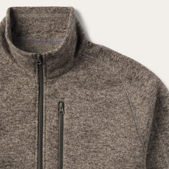 Tan Bonded Knit Sweater Tan | Stetson Men