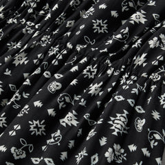Southwestern Ditzy Print Dress Black | Stetson Women