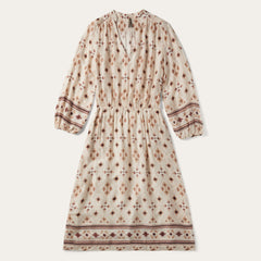 Gaucho Herringbone Dress White | Stetson Women