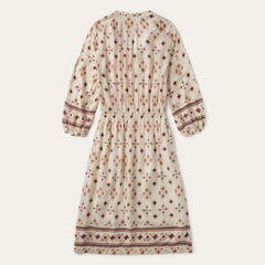 Gaucho Herringbone Dress White | Stetson Women