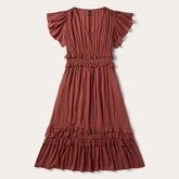 Cinnamon Herringbone Dress Brown | Stetson Women