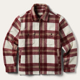 Plaid Lined Jac-Shirt Red | Stetson Men