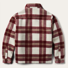 Plaid Lined Jac-Shirt Red | Stetson Men