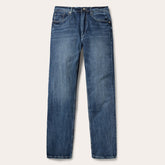 1520 Fit Standard Straight Leg Jean Blue | Stetson Men