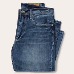 1520 Fit Standard Straight Leg Jean Blue | Stetson Men
