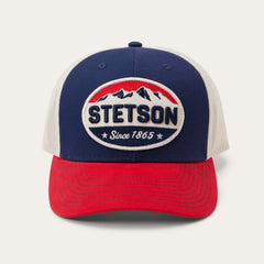 Navy Americana Trucker Cap Navy | Stetson Hats