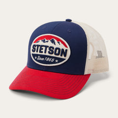 Navy Americana Trucker Cap Navy | Stetson Hats