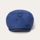 Linen Hatteras Cap Navy | Stetson Hats