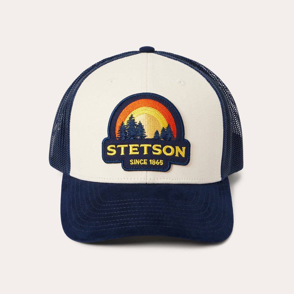 Cream Sunset Trucker Cap Cream | Stetson Hats