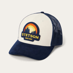 Cream Sunset Trucker Cap Cream | Stetson Hats