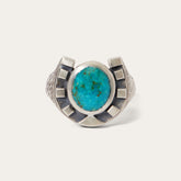 Horseshoe Ring with Turquoise | Stetson