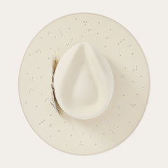 Night Sky Fedora Bone | Stetson Hats