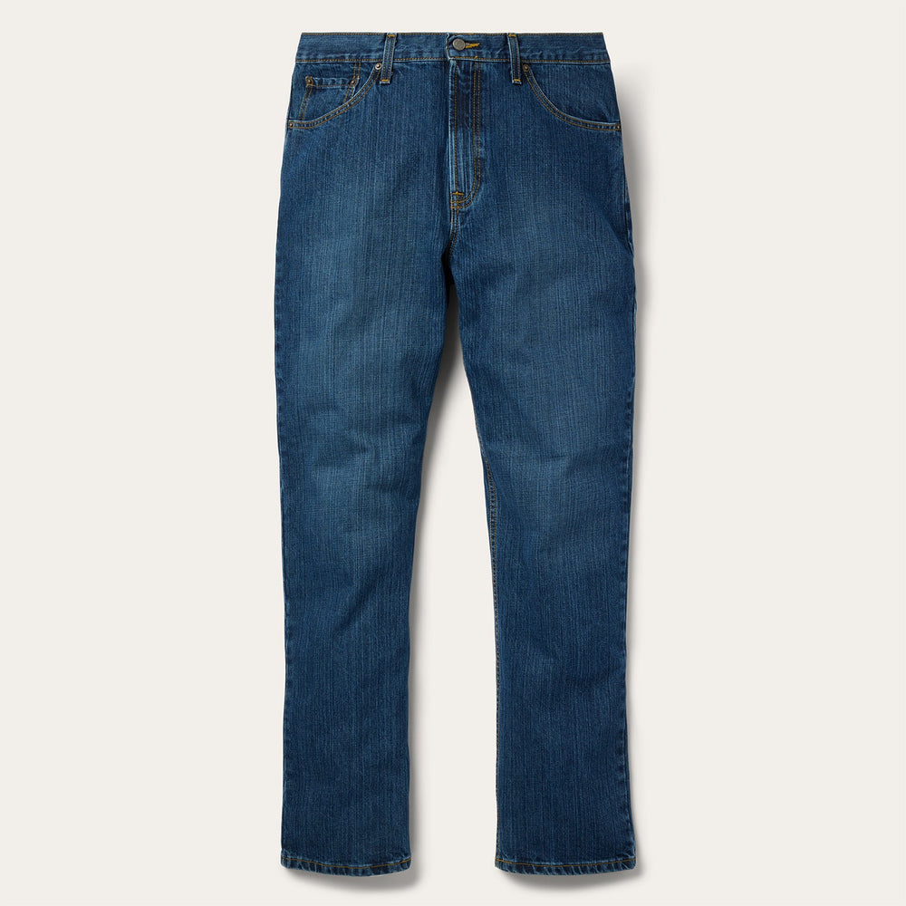 1520 Fit Standard Straight Leg Jean Blue | Stetson Men