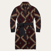 Aztec Duster Sweater Wine | Stetson Women